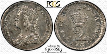 1729 2D S-3714 MS63