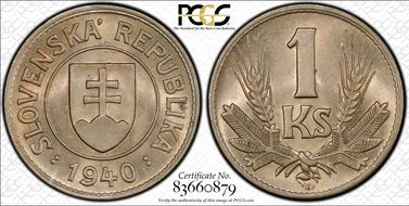 1940 Koruna MS63