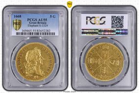 1668 5 G S-3329 Elephant AU55