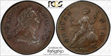 1771 1/2D S-3774 MS63BN