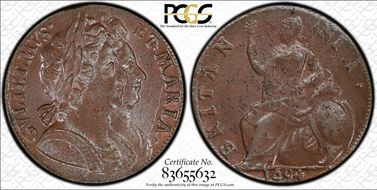 1694 1/2D S-3452 MS63BN