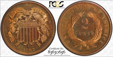1867 2C PR65RD