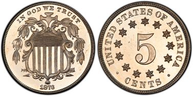 1873 5C Closed 3 PR66CAM