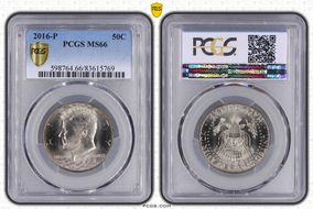 2016-P 50C MS66