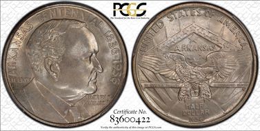 1936 50C Robinson MS66