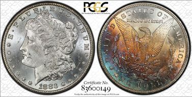 1883-CC $1 MS63