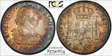 1790-Mo FM 8 R Yon-M8-90-IV Calico-951 CAROLUS IV AU55