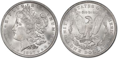 1897 $1 MS66+