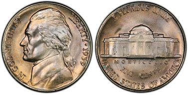 1939 5C Reverse of 1940 MS67+ FS