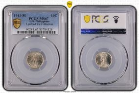 1941-M 10C MS67