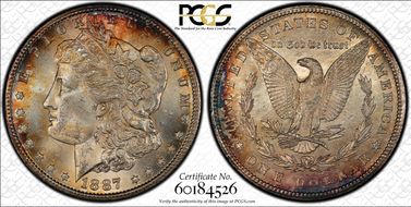 1887-S $1 MS63