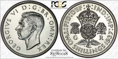 1937 Florin S-4081 PR64
