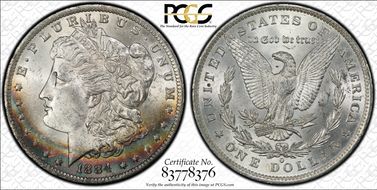 1884-O $1 MS63