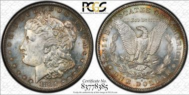 1881-S $1 MS62