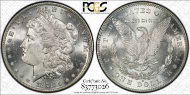 1878-S $1 MS65+