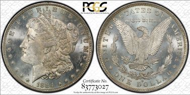 1884-O $1 MS64