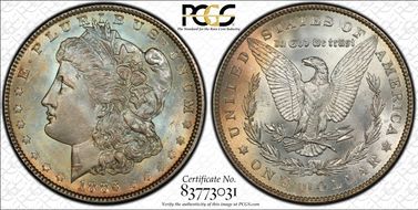 1886 $1 MS65