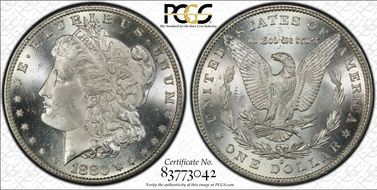 1880-S $1 MS65