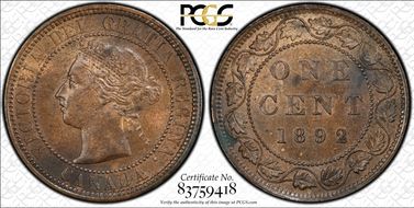 1892 1C MS62RB