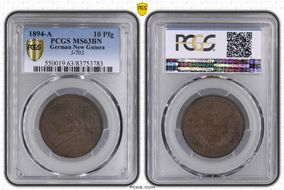1894-A 10 Pfg J-703 MS63BN