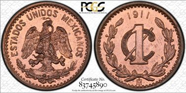 1911-Mo 1C Narrow Date MS65RB