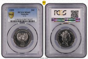 1995 20C U.N. MS65