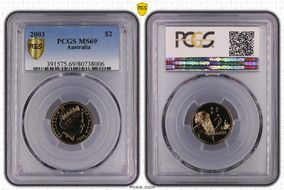 2003 $2 MS69