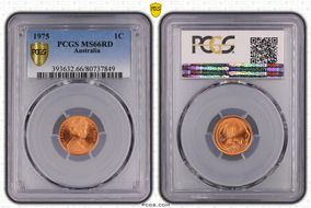 1975 1C MS66RD