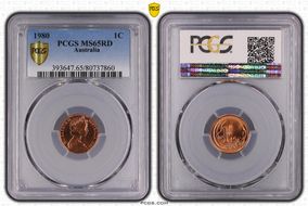 1980 1C MS65RD