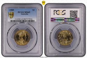 1985 $1 MS65