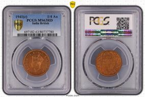 1941(C) 1/4 An SW-9.231 MS63RD