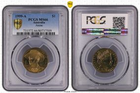 1999-A $1 Anzac MS66