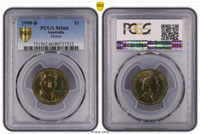 1998-B $1 Florey MS66