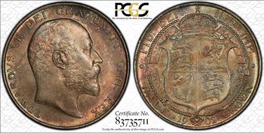 1902 1/2 Cr S-3980 MS65