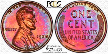 1938 1C PR63RB