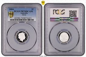 2004 5C Silver PR70DCAM