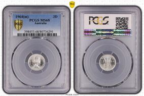 1964(m) 3D MS68