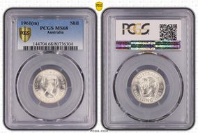 1961(m) Shil KM-59  Ag MS68