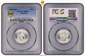 1961(m) Shil KM-59  Ag MS67