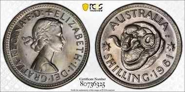 1961(m) Shil KM-59  Ag MS68