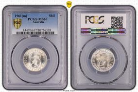 1961(m) Shil KM-59  Ag MS67