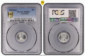 1962(m) 3D MS66