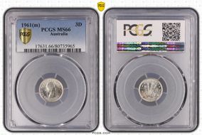 1961(m) 3D MS66