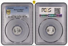 1964(m) 3D MS67