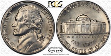 1938 5C QDO, FS-105 MS67FS