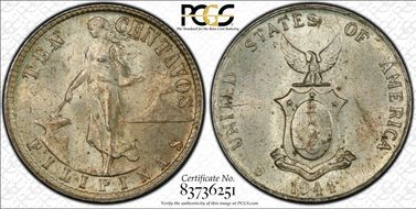 1944-D/D/D 10C Allen-9.04aa MS65