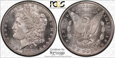 1880-S $1 MS67