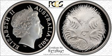 2013 5C Silver PR69DCAM
