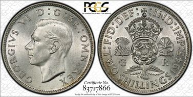 1945 Florin S-4081 MS64