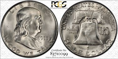 1953-S/S 50C RPM FS-501 MS66